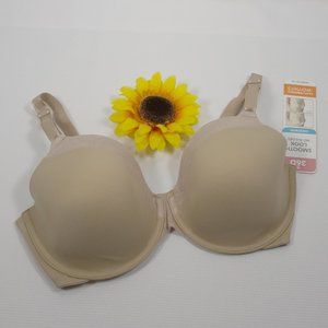 Warner's Underwire Full Coverage Bra 36D Almond